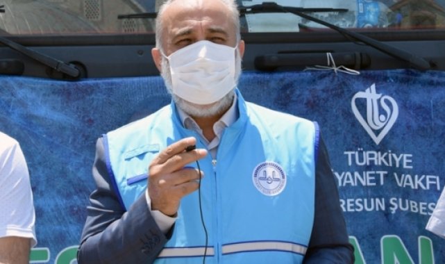 Giresun'dan Suriye'ye yardım eli