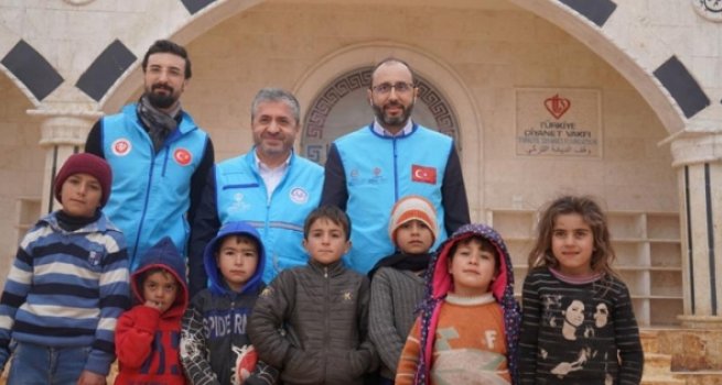 İdlib'de yetimlere özel anaokulu açıldı