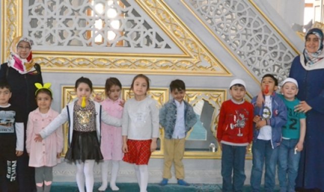 Kırıkkale'de çocuklar camide buluştu