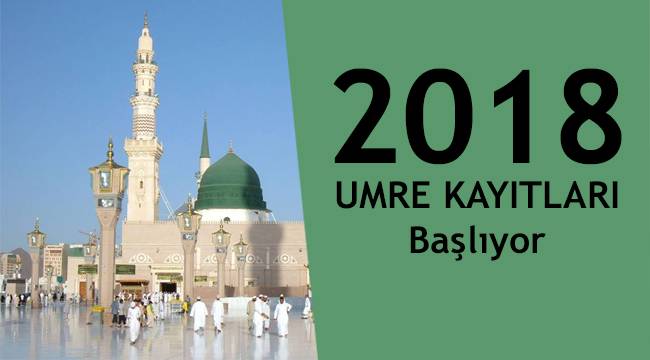 2018 Umre Kayıtları Başlıyor