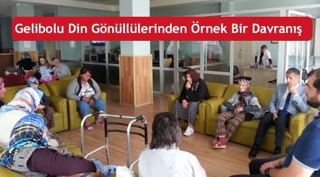 Gelibolu Din Gönüllülerinden Örnek Bir Davranış