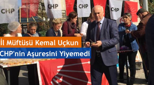 İl Müftüsü, CHP'nin Aşuresini Yiyemedi
