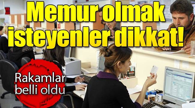 Kamuya 30 bin personel