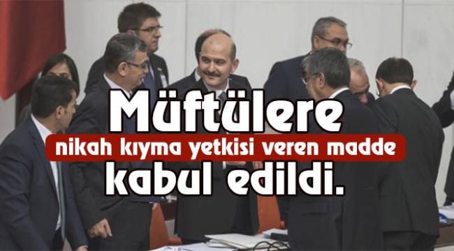 Müftülere nikah kıyma yetkisİ