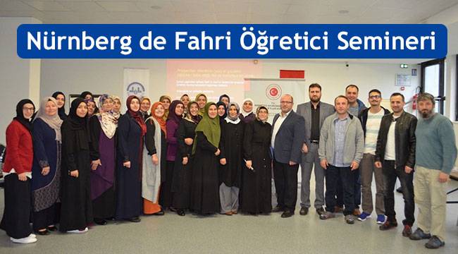 Nürnberg de Fahri Öğretici Semineri