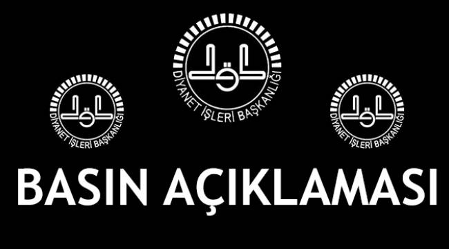 Başkan Erbaş'dan Taziye Mesajı