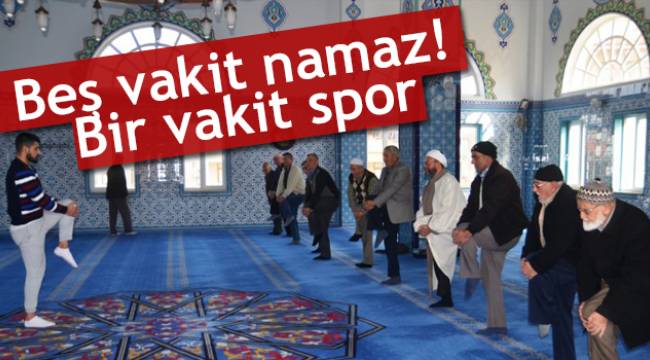 Beş vakit namaz! Bir vakit spor