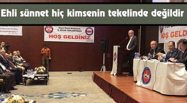Ehli sünnet hiç kimsenin tekelinde değildir