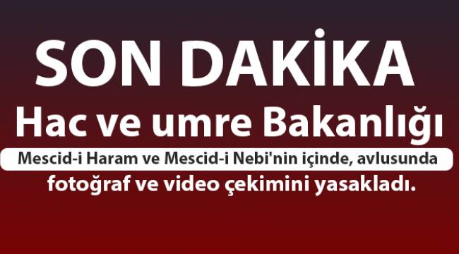 Hac ve umre Bakanlığından Önemli Açıklama