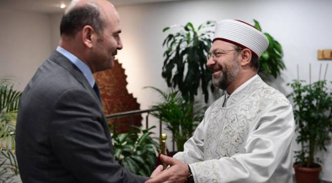 İçişleri Bakanı’ndan Diyanet’e ziyaret