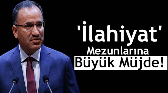'İlahiyat' mezunlarına büyük müjde!