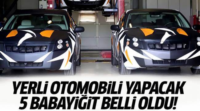 Yerli otomobil için imzalar atıldı