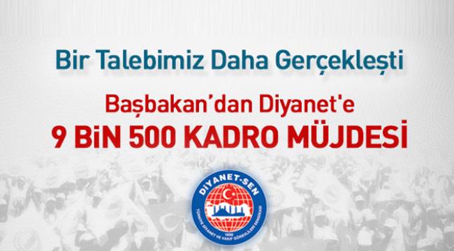 Diyanet Sen’in Toplu Sözleşme, KPDK ve KİK Talebi gerçekleşti.
