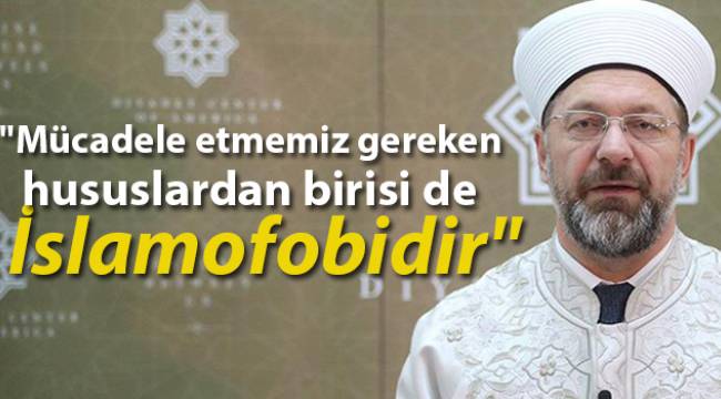 Başkanı Erbaş ABD’de Türk gazetecilerle ile bir araya geldi.