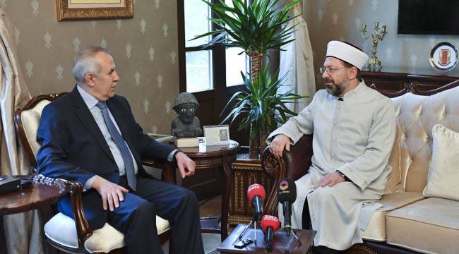Diyanet İşleri Başkanı Erbaş Hatay’da