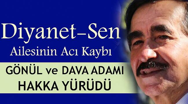 Diyanet-Sen Ailesinin Acı günü