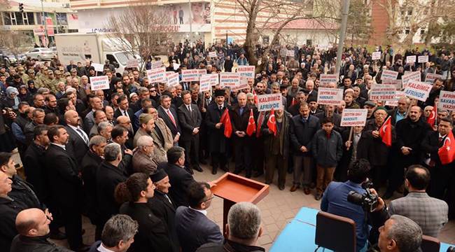 Iğdır Afrin İçin Tek Yürek Oldu