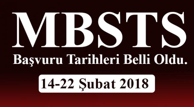 Mesleki Bilgiler Seviye Tespit Sınavı başvuruları başladı