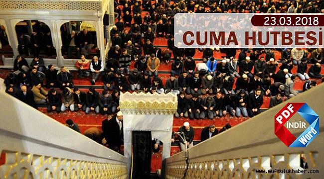 Cuma Hutbesi;İbadet Hayatımız ve Gönül Dünyamız
