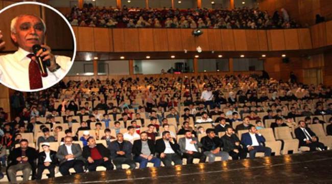 Rize de “Bir Sevdadır Hafız Olmak” konulu konferans verdi