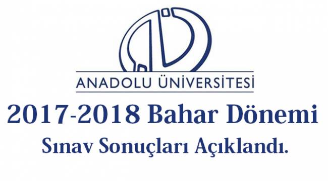 AOF Sınav Sonuçları Açıklandı.