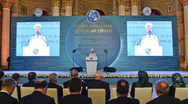"Dünya Müslüman Azınlıklar Zirvesi" İstanbul’da başladI