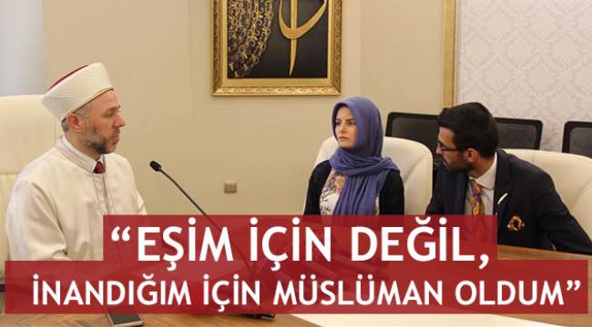 “Jurgita KERBELYTE”, kelime-i şehadet getirerek Müslüman oldu.