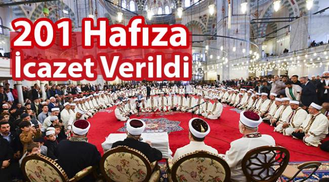 201 Hazıfa İcazet Merasimi