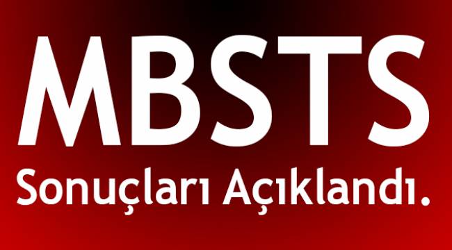 2018-DİB-MBSTS Sonuçları Açıklandı