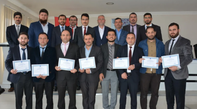Sinop da Hizmet İçi Eğitimi Sona Erdi