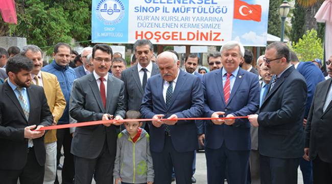 Sinop İl Müftülüğü Geleneksel Kermesi Açıldı