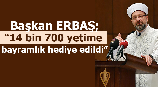 ERBAŞ;“Arakanlı 5 bin aileye iftar verildi”