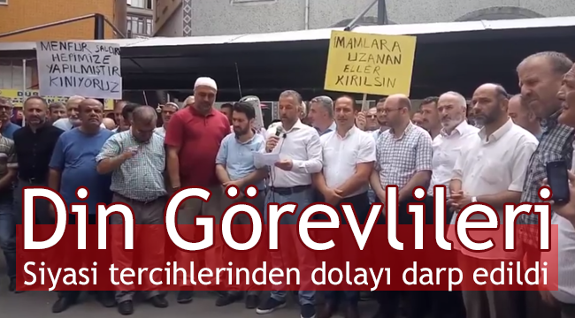 Artvinde İmamlara Saldırı