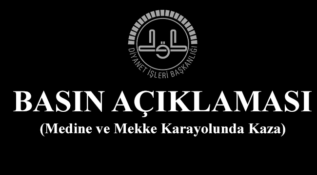 Basın Açıklaması..Hacı adaylarını taşıyan araç kaza geçirdi.
