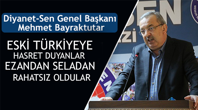 Bayraktutar dan Sert Açıklama ;Sabrımızı Taşırmayın