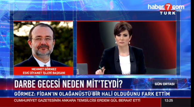 Mehmet Görmez 15 Temmuz akşamını anlattı