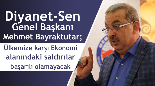 Ekonomi alanındaki saldırılar başarılı olamayacak