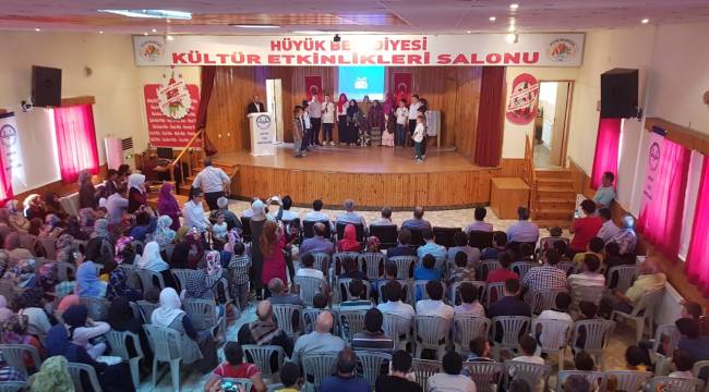 Konya Hüyükte Çekişmeli Bilgi Yarışması