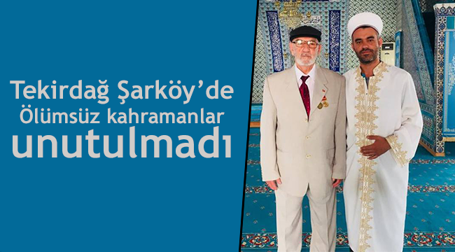 Ölümsüz kahramanlar unutulmadı