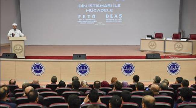 Dini İstismar eden gruplarla mücadelemiz devam edecek”