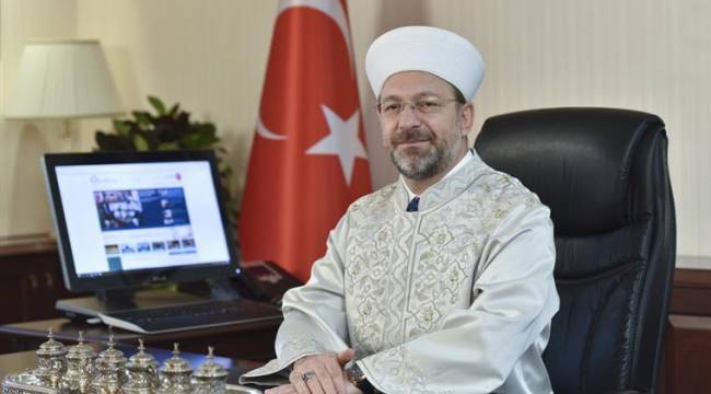 Diyanet İşleri Başkanı Erbaş’tan Hicri Yeni Yıl Mesajı