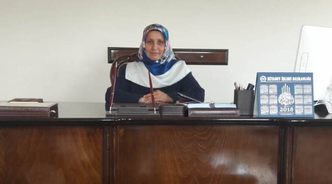 İl Müftü Yardımcısı Durdane Coşkun Görevine Başladı
