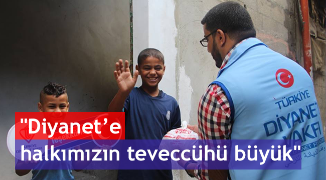 Müftü MUTLU;"Diyanet'e halkımızın teveccühü büyük"