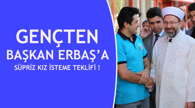 Ordulu Genç ten Başkan ERBAŞ'a Süpriz Teklif