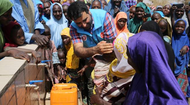 TDV“Bir Damla Hayat” projesiyle Afrika’ya umut oldu
