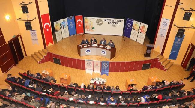 Kırklareli'nde Mevlid-i Nebi haftası paneli