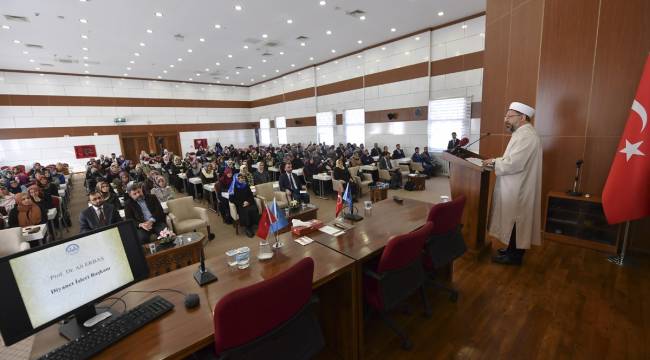 Ankarada  Aile ve Dini Rehberlik Büro Koordinatörleri Çalıştayı