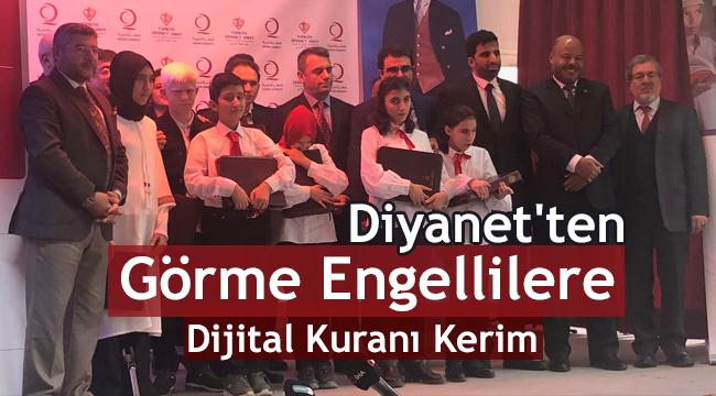 Diyanet'ten 'Hediyem Kuran Olsun' Projesi