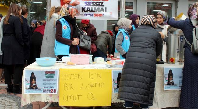  "Yemen İçin Bir Lokma Umut Ol"