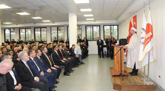 Başkan Erbaş, Strazburg’da vatandaşlarımızla buluştu